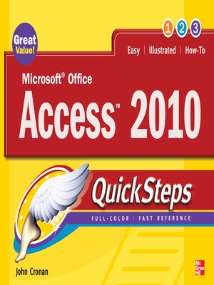 Microsoft Office Access 2010 QuickSteps - ebook